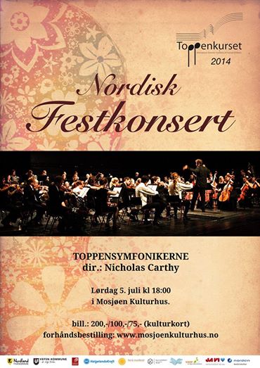 Plakat Nordisk Festaften